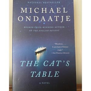 📚Paperback book: The Cat’s Table by Michael Ondaatje